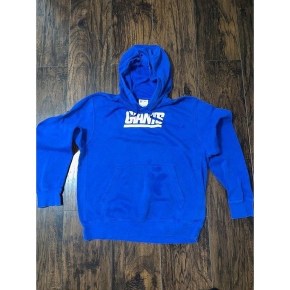 Nike Other - Vintage Mens Nike NFL New York Giants Blue hoodie white tag Used